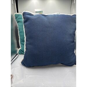 LEGO Textured Tonal Square Pillow Green/Blue 20" x 20" LEGO x Target Collection